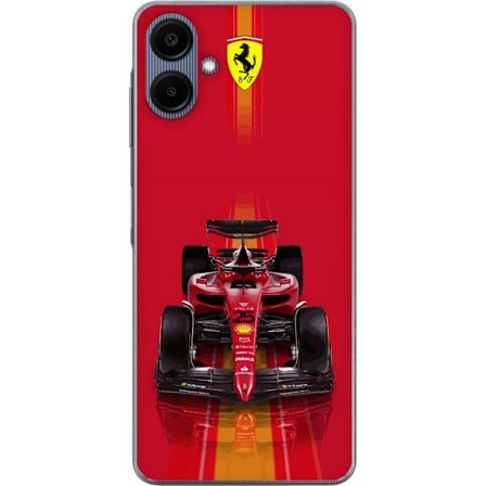 Yhteensopiva Puhelinkuori Samsung Samsung Galaxy A06 Ferrari Formula 1 -auto ikonisessa punaisessa muotoilussa urheilullisella tarkkuudella