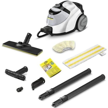 KARCHER SC 5 Easy Fix STRØMKONTAKT - Damprenser - 2250 W - 4,2 bar - Fjerner op til 99,9 % af vira og bakterier