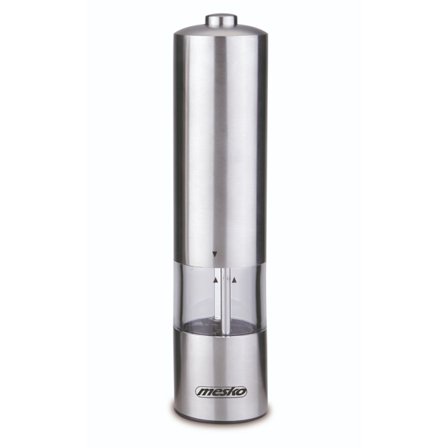 Mesko Electric Salt and Pepper Grinder in Stainless Steel