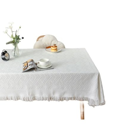 ins stil duk strikket stoff duk salongbord deksel high-end skrivebord duk rektangulær