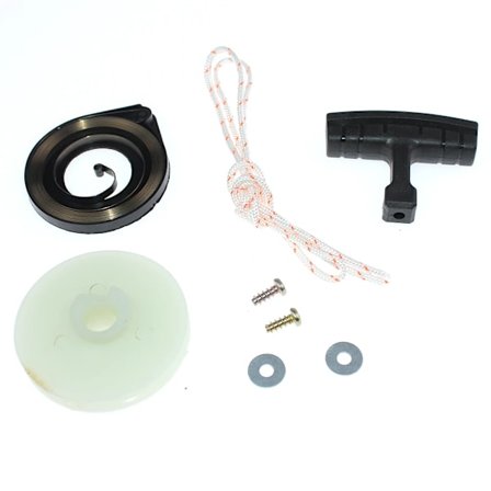 Rekylfjäder Startmotor Handrem Remhjul för Husqvarna 50 50 Rancher 51 55 55 Motorsåg 503151801 503608803 501761001
