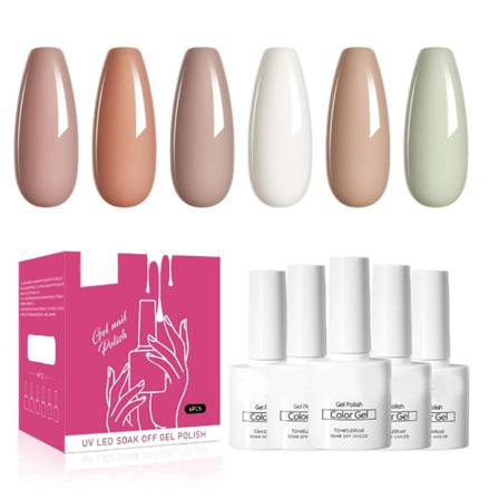 6 väriä kynsien geelimaalia estää halkeilun turvallinen hartsi kynsilakka liima kaikille vuodenaikoille