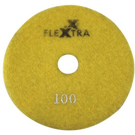 Flexxtra 100.170 Diamantslipeskive 125 x 4 mm, våt/tørr Grit 100, Maskintilbehør & forbruk