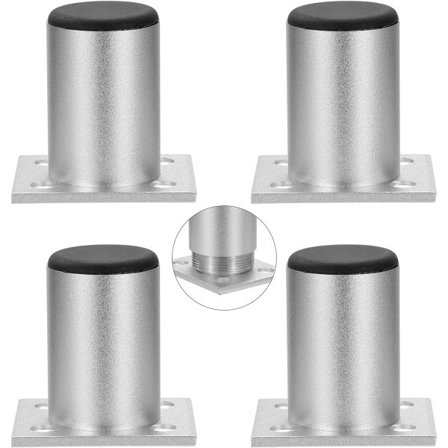 Justerbare Møbelben Skap Ben Aluminiumlegering for Sofa