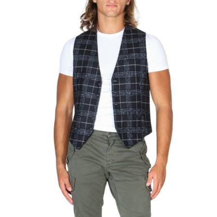 Tagliatore, Vests Blauw, Heren, Maat:M