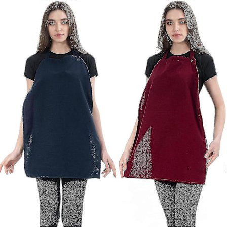 Haklappar för vuxna, 69 x 48 cm Förkläde Justerbart Multifunktionellt Tvättbart Återanvändbart Plagg