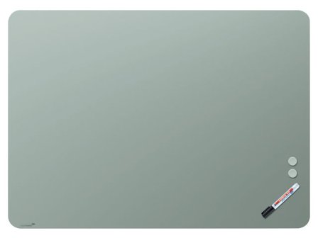 LEGAMASTER Glastavla rundade hörn 90x120cm ljusgrön - Lyreco - Kontorsmöbler och inredning - Whiteboardtavlor och tillbehör - Whiteboardtavlor - Glas