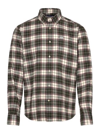Barbour Barbour Telfield Regular Checked Shirt - Khaki green - S