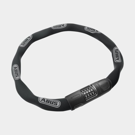 Chain lock with code / combination lock ABUS 8808C, 110 cm, Ø8 mm, black