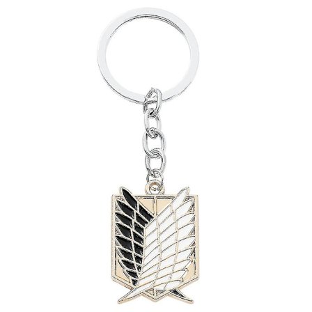 Attack On Titan Tema Survey Corps Nøkkelring Mini Hengende Ornamenter Fans Gaver