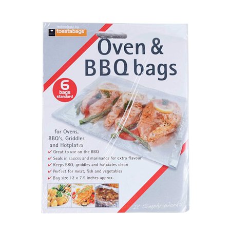 Toastabags Ugn och Grillpåsar (10-pack) One Size Clear