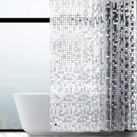 Kylpyhuoneen suihkuverho, hometta hylkivä ja vedenpitävä EVA-suihkuverho