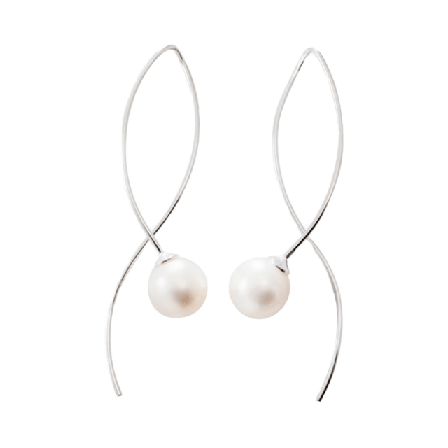 Drakenberg Sjölin Örhängen Silver, Le Pearl Dam Silver ONESIZE