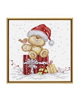 Broderikit Billede Julegaver - Luca-S