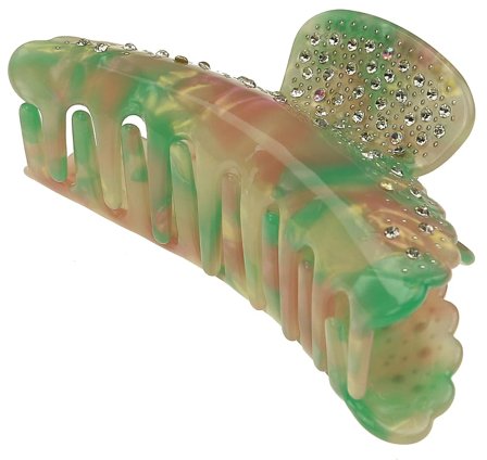 Senze Hårklemme Akryl Golden Leaf Crystal Mix, Hår, Hårpynt, Hårklemmer