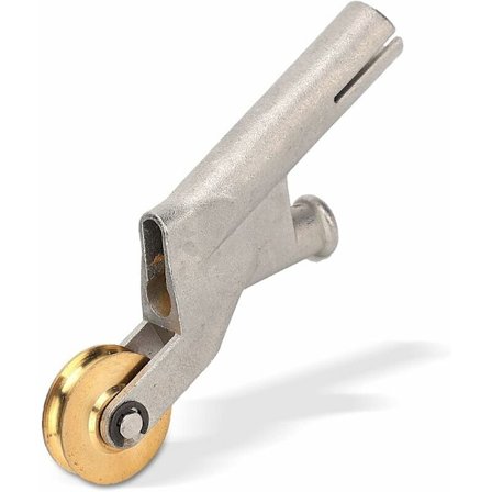 Gulvsveisemunnstykke, overlapp gulvsveisetupper med hjul for plast Leister vinyl sveiser