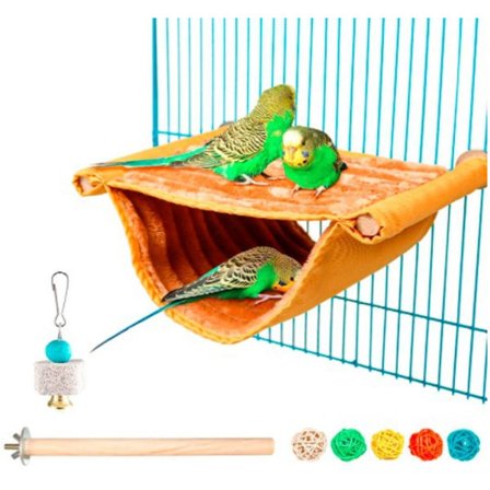 Hamster Hengekøye Rotte Fugl Papegøye Hengende Varm Seng Hus Bur