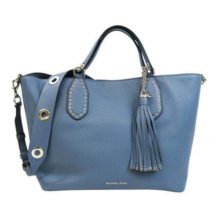 Michael Kors Pre-owned, Tote Bags Blauw, Dames, Maat:ONE Size