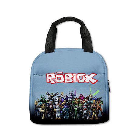 ROBLOX Madkasse Studerende Madkasse Taske Polyester Trykt Madkasse-12