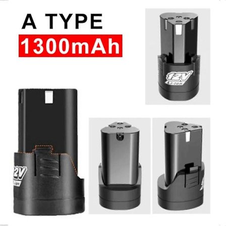 12V 3000mAh Li-ion Uppladdningsbart Batteri för Elektrisk Skruvdragare, Borrmaskin, Mini Slipmaskin jy