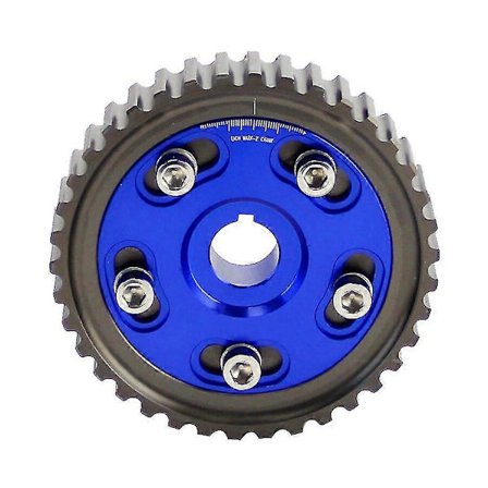 Justerbare knastaksler remskive timing gear kompatibel med D15 D16 SOHC D-SERIEN 88-00 Del Sol 93-97 Blå-B16