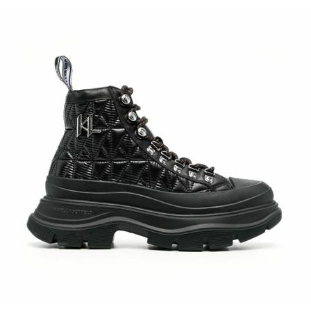 Karl Lagerfeld, Laced Shoes Zwart, Dames, Maat:40 EU