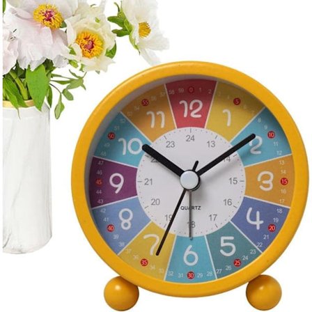 Digitalt Vækkeur til Børn med Lampe – Lærings Vækkeur med Alarm og Natlampe_TF_TF