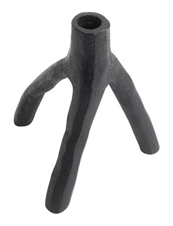 Muubs Lysestage Aion S - Black - 15X13.4X13CM