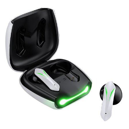 Wireless Gaming Earbuds, bluetooth 5.2 Earbud In-ear Gaming Headphones Auto Pairing Touch Enabled Cool Light hörlurar med mikrofon för PC Mobile Ga