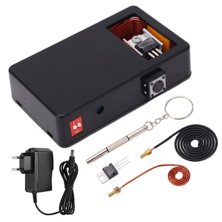EMP-generator 150MHz elektromagnetisk pulsöverföringsgenerator pulsfrekvensgenerator EU-kontakt 100‐220VAC svart