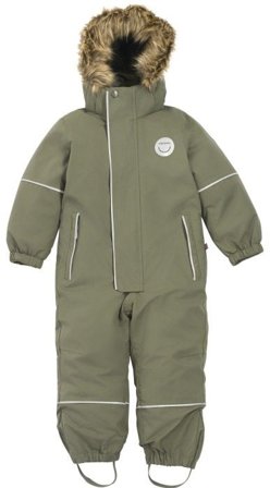 Viking Play Winter Playsuit Thermal Kids Olive