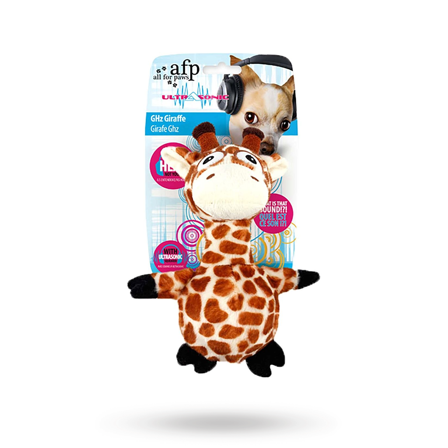 Ultrasonic Giraffe 23.5 cm - Hundleksaker