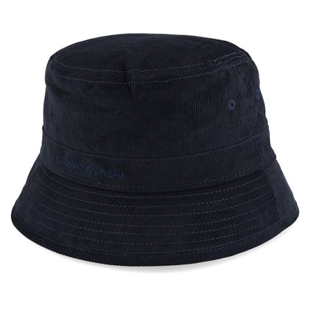 Quiksilver - Corduroy Bonnie Dark Navy Bucket Bucket Blue Hat - @ Hatstore