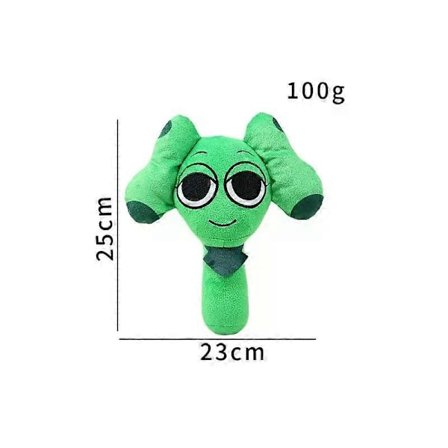 Gaibosi Horror Spil Sprunki Plyslegetøj Oren Raddy Vineria Fun Bot Mr Sun Plysdukke Incredibox Fyldt Pude Julepynt