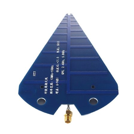 UWB Logperiodisk Antenn HT5 Antenn 1575MHz 2.4GHz 5.8GHz Kartläggning Bredbandsantenn