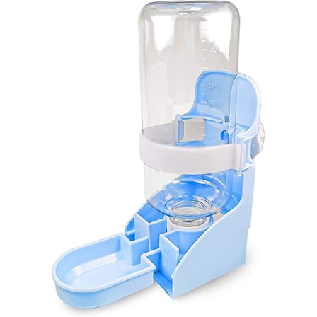 Vandflaske til kæledyr, 500 ml, Burvanddispenser, Bærbar, Til Hund, Kat, Kanin, Hamster, Lille Dyr