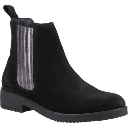 Hush Puppies Dam/dam Stella Stövlar I Läder 7 Uk Blac