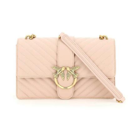 Pinko, bag Roze, Dames, Maat:ONE Size,leer