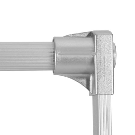 Løfte-/nedtrekkbar klesstang for garderobe med justerbar bredde, myk retur, plassbesparende