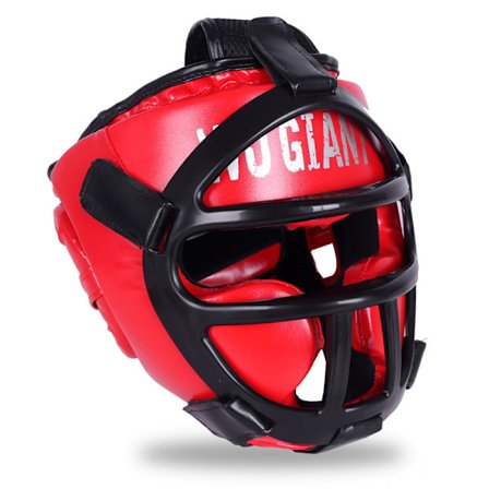 Nyrkkeily Muay Thai Fitness Nyrkkeily Kypärä Pääsuoja Etusuojalla (Sopii päänympärykselle 56-58cm)