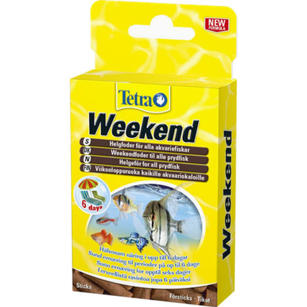 Tetra - Weekend Sticks 20 stk. - Akvaristikk - Fiskefôr & fiskemat - Feriefôr - ZOO.no