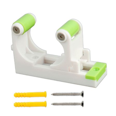 Cykelparkeringsställ Cykel Väggfäste Krok VIT&GRÖN