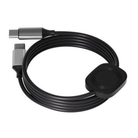 2-i-1 USB-C-laddningskabel med magnetisk trådlös laddare f...