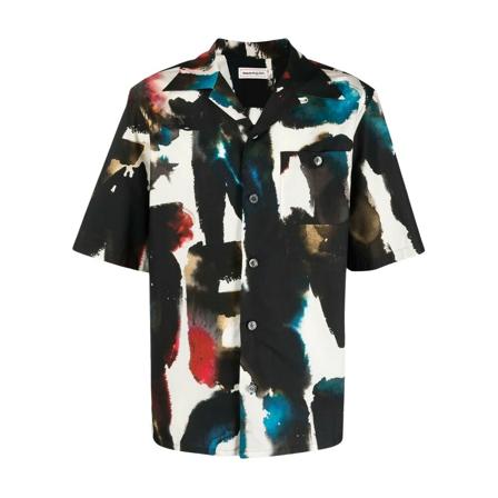 Alexander McQueen, Shirts Czarny, Mężczyzna, Rozmiar: S