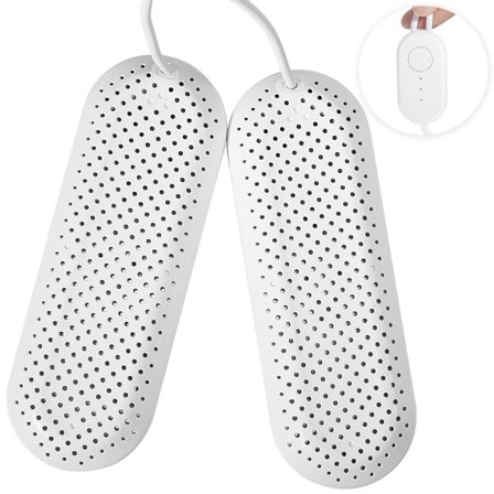 Elektrisk skotorkare, bärbar skovärmare, med 3/6/9 timmars timer, 360o snabb torkande deodorant för skor, strumpor, handskar, stövlar