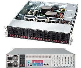 SUPERMICRO SC216 BAC-R920LPB - kan monteres i rack - 2U - forbedret og utvidet ATX