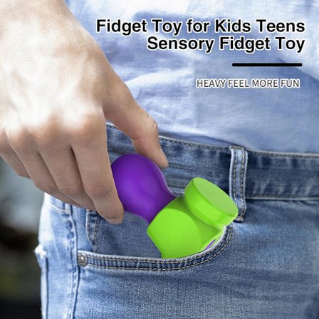 Lysende Hammer Fidget Leke Tenåringer Selvlysende Gravity Fidget Leker Sensorisk Hammer Leke Lindre Kjedsomhet og Stress