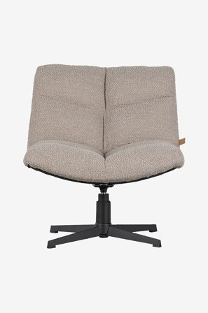 WOOOD - Lænestol med drejefunktion - Beige - Lænestole - Fra Homeroom