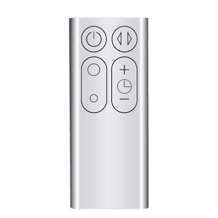 965824-07 Fjärrkontroll för Am11 Tp00 Tp01 Pure Cool Tower Luftrenare (Silver)