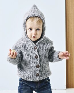 Lasten neuletakki Tobias-Permin